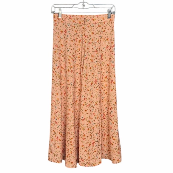 RESA x JoJo Floral Skatie Midi Skirt Women's Medium - Picture 3 of 8